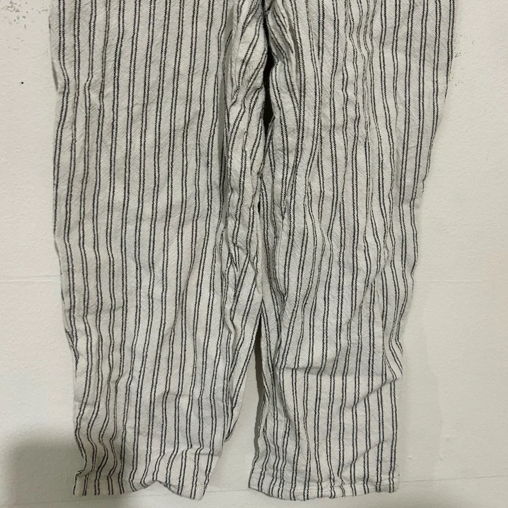 Rylee + Cru Long Sleeve Coverall Jumpsuit Brass Stripe SIZE 6-7 YR